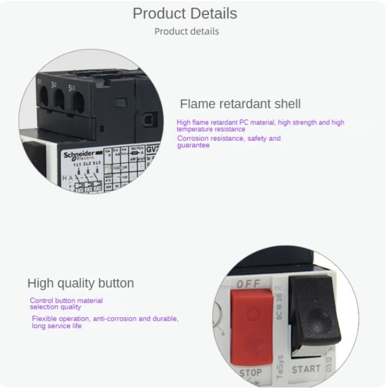 Schneider Motor Circuit Breaker GV2ME32 24-32A